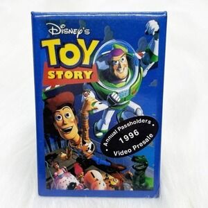 🔮 5/$25 Vintage Disney 1996 Toy Story Annual Passholder Video Presale Pin‎